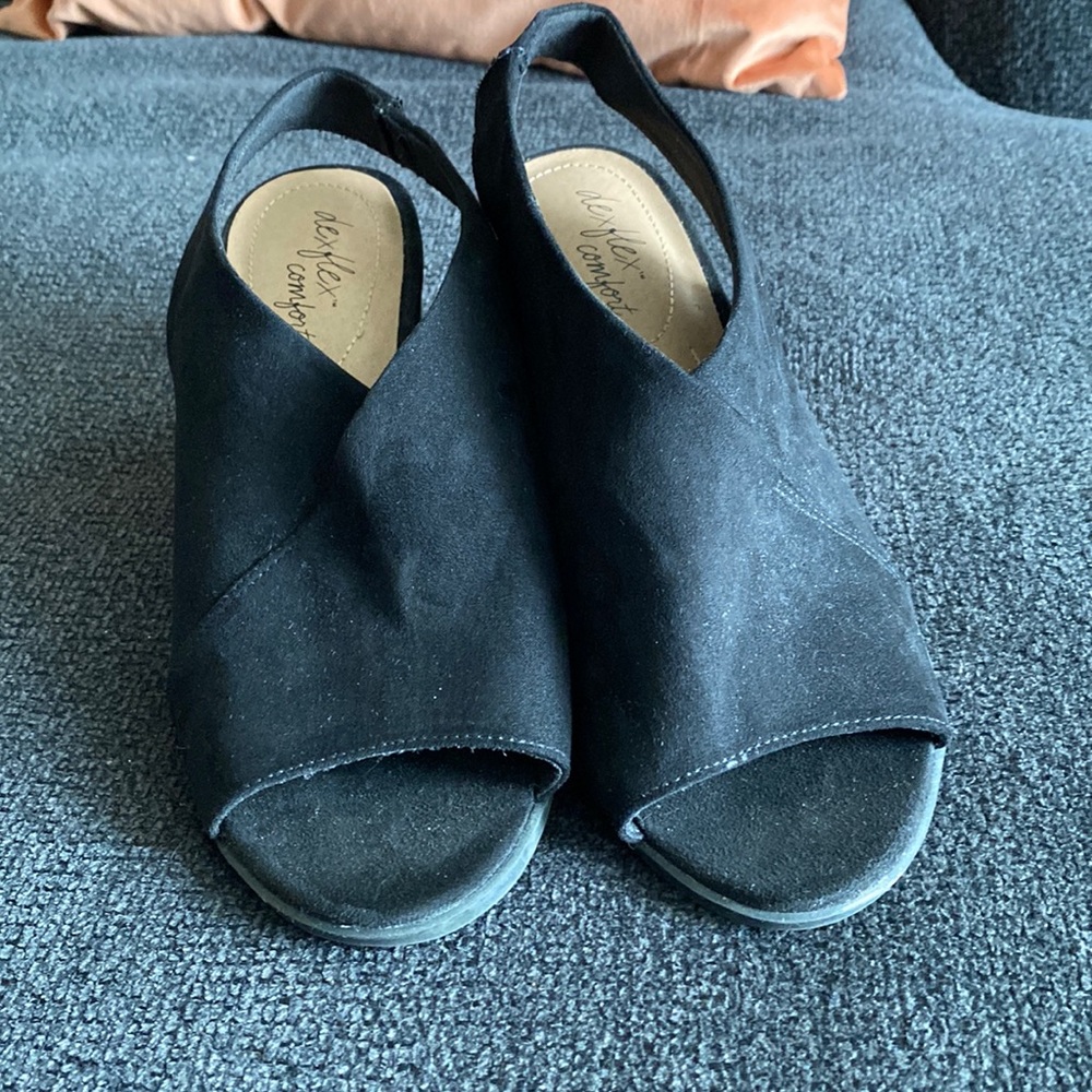 Black heels